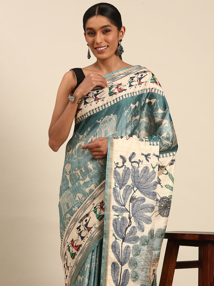 Exquisite Cotton Saree | Designer Printed Traditional Drapes for Women