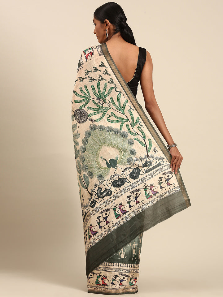 Exquisite Cotton Saree | Designer Printed Traditional Drapes for Women