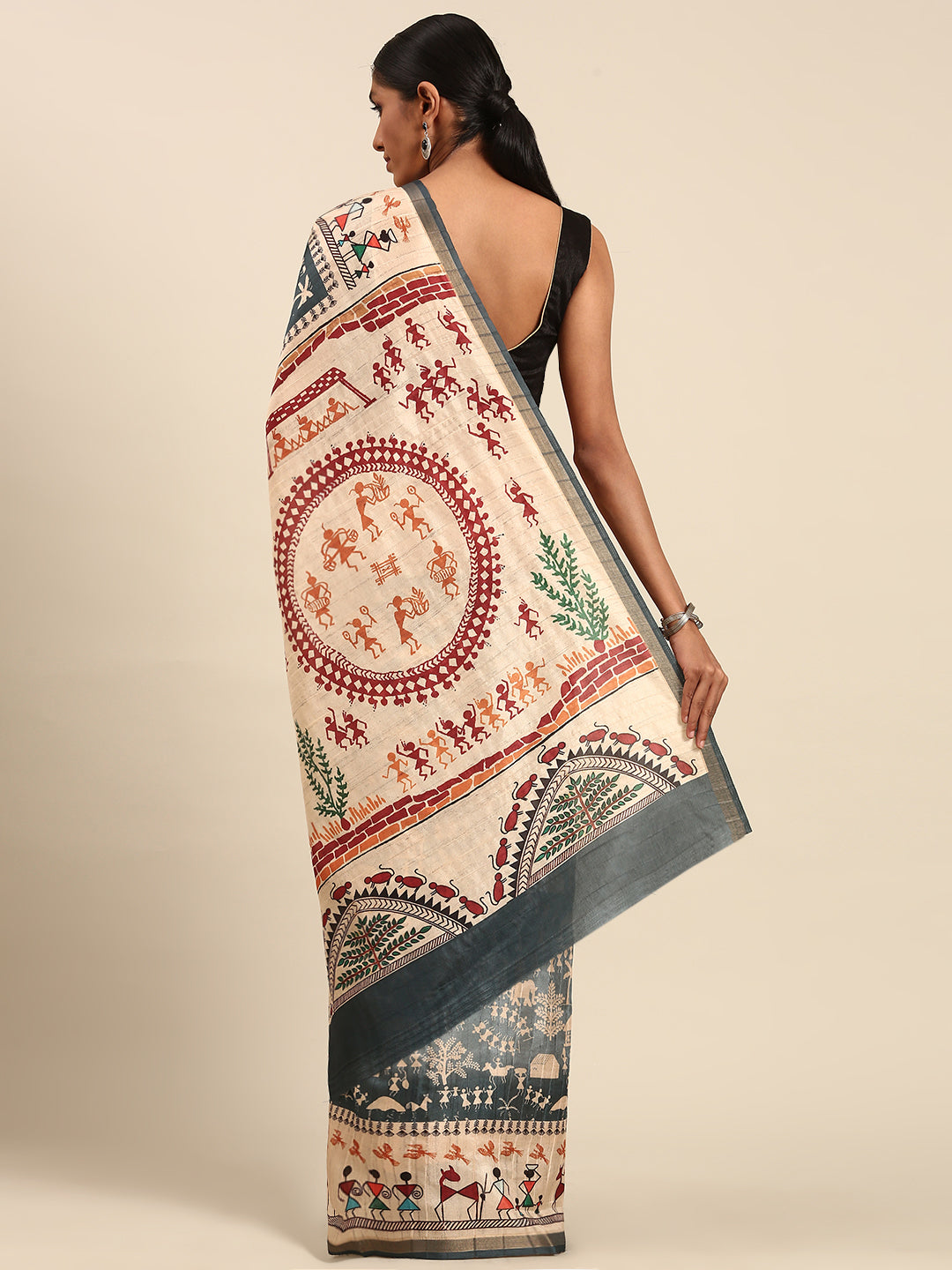 Premium Cotton Saree | Soft Fabric with Artistic Designer Prints