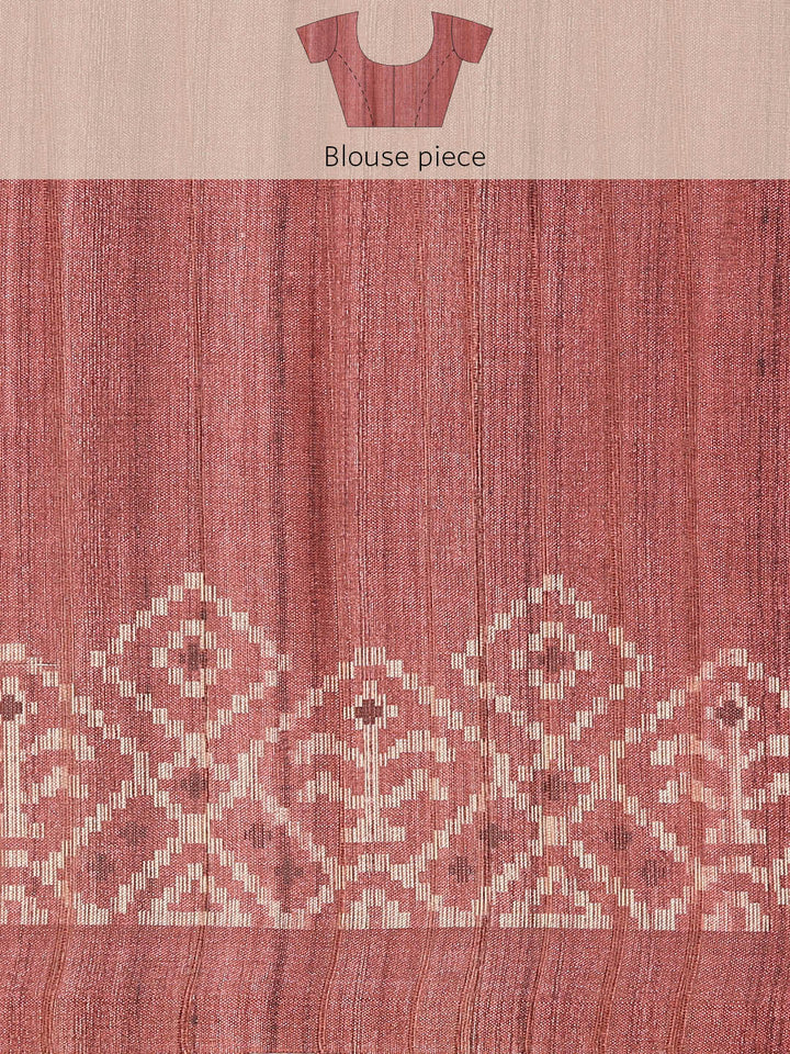 Maroon Cotton Saree | Trendy Party Wear with Elegant Print Work