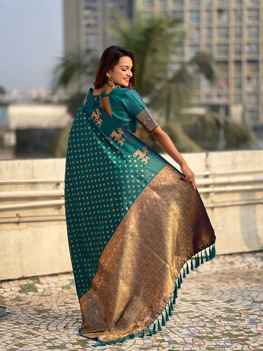 Premium Soft Silk Saree | Intricate Weaving & Royal Appeal