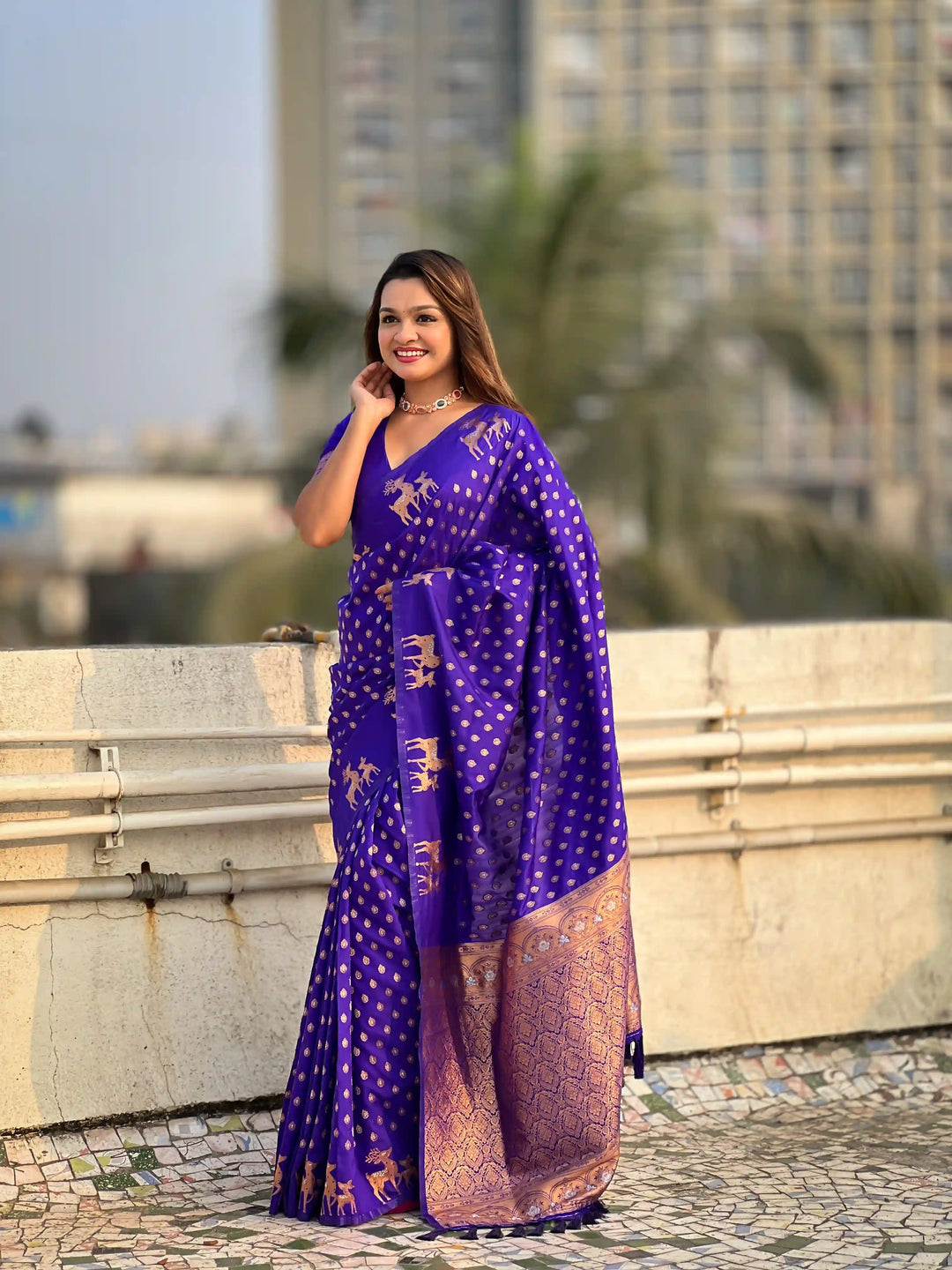 Premium Soft Silk Saree | Intricate Weaving & Royal Appeal