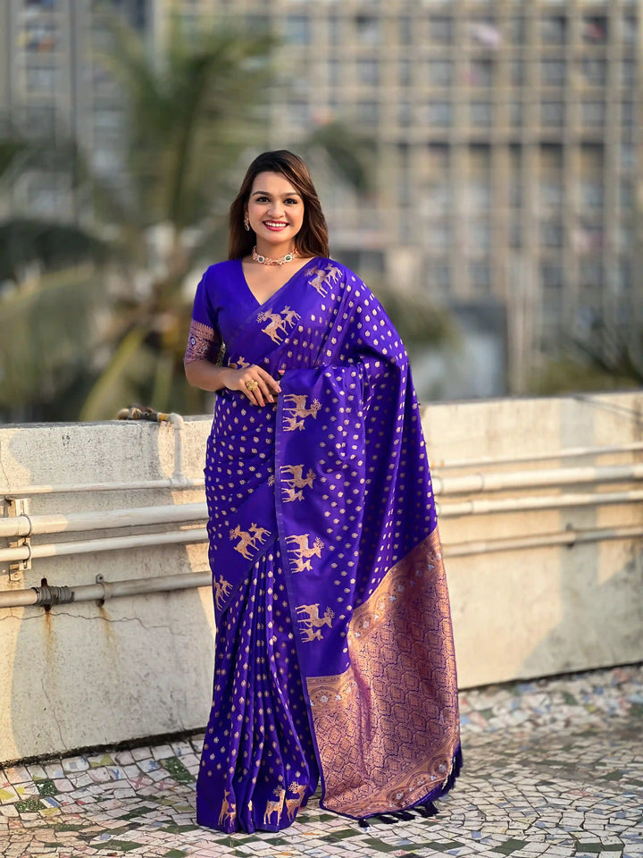 Premium Soft Silk Saree | Intricate Weaving & Royal Appeal