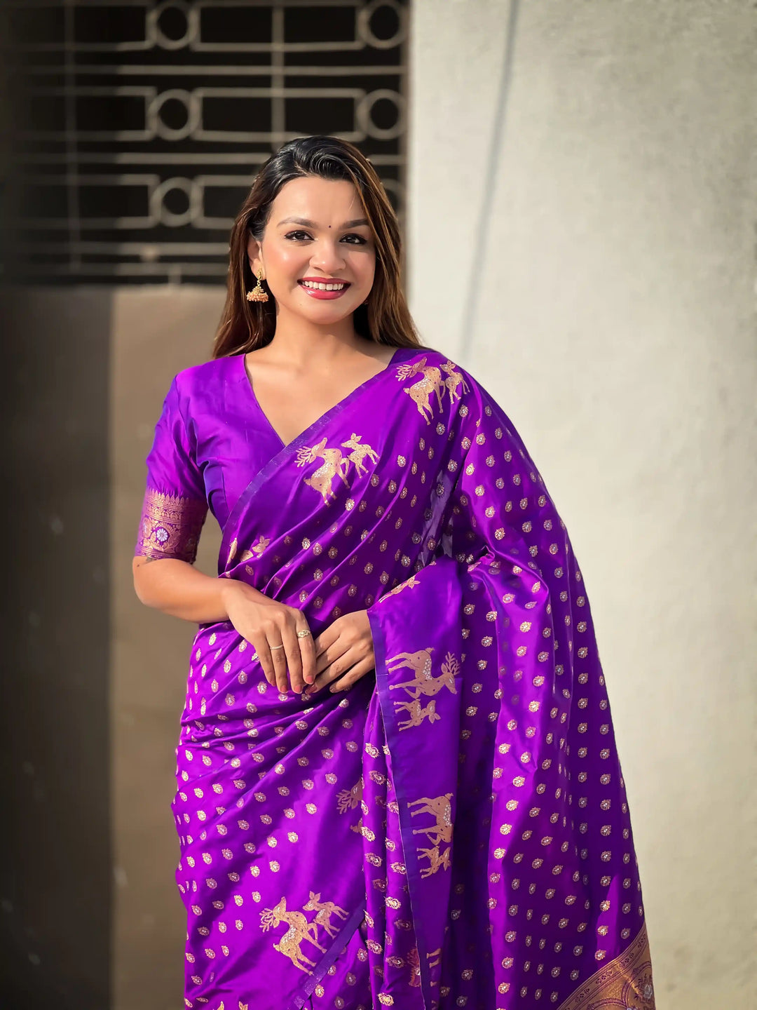 Premium Soft Silk Saree | Intricate Weaving & Royal Appeal