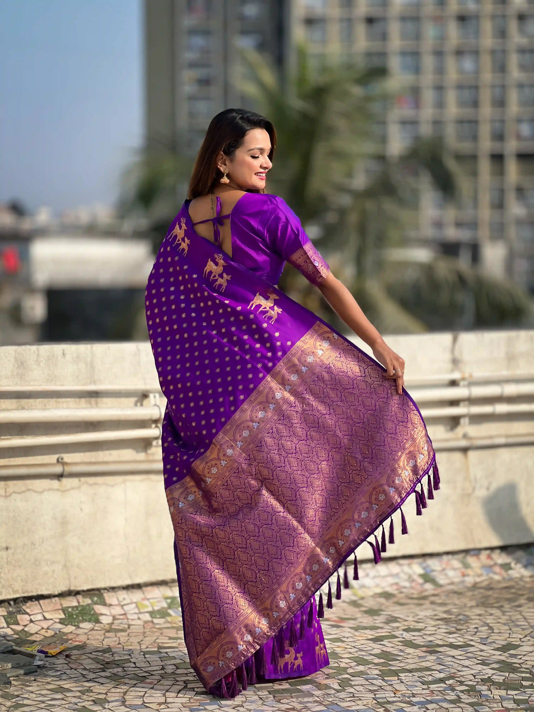 Premium Soft Silk Saree | Intricate Weaving & Royal Appeal
