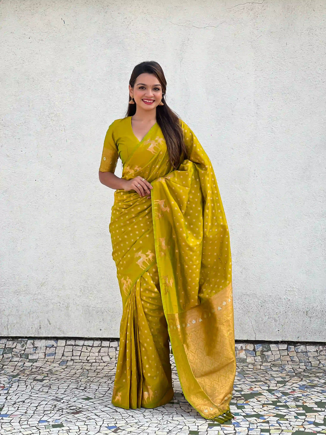 Premium Soft Silk Saree | Intricate Weaving & Royal Appeal