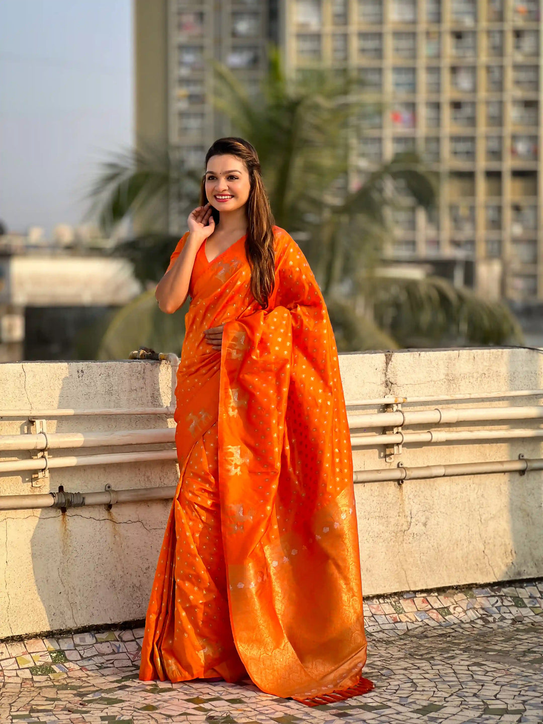 Premium Soft Silk Saree | Intricate Weaving & Royal Appeal