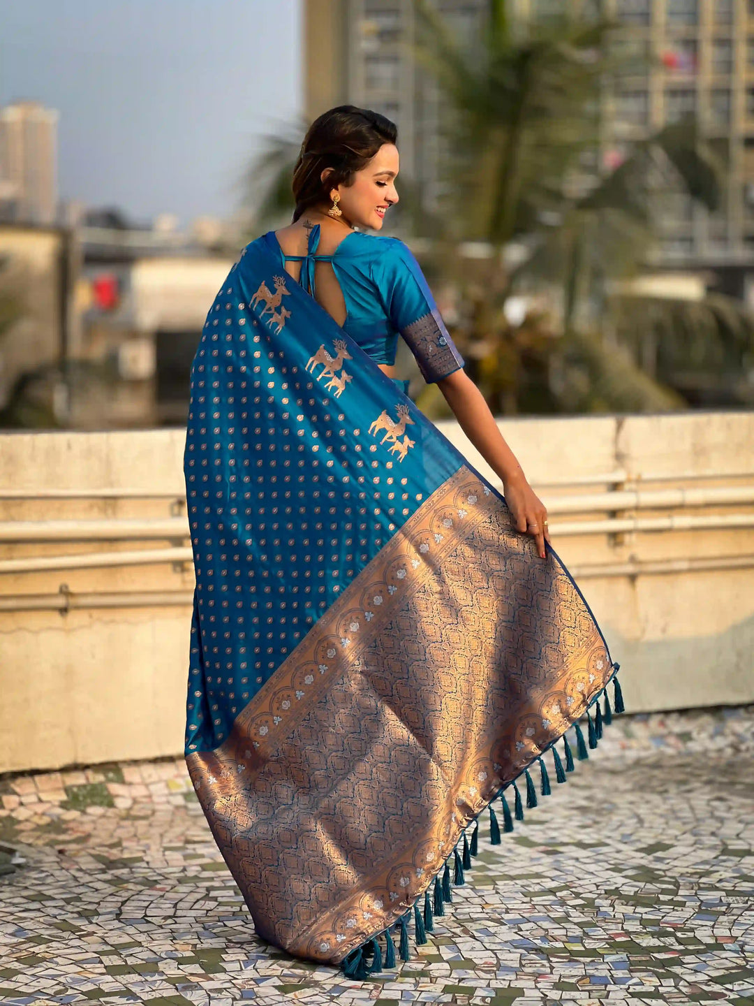 Premium Soft Silk Saree | Intricate Weaving & Royal Appeal