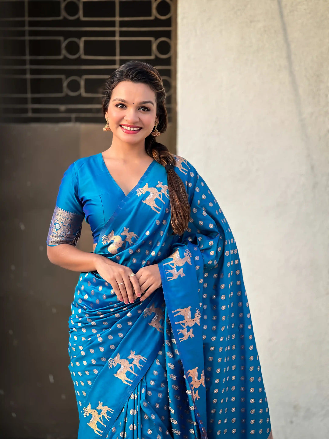 Premium Soft Silk Saree | Intricate Weaving & Royal Appeal