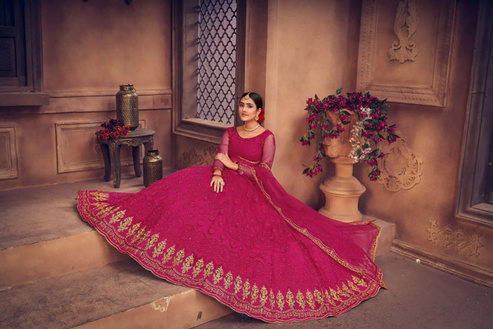 Net Lehenga Choli Elegant Embroidery Work | Festive & Wedding Outfit