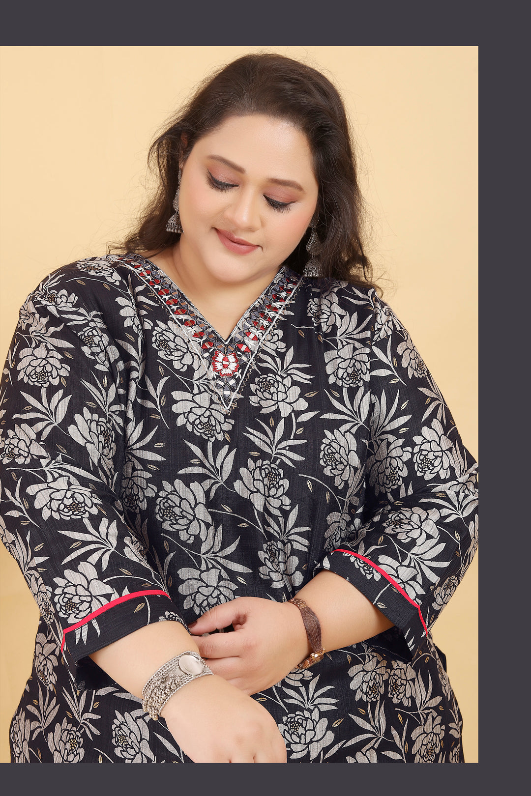 Premium Lichi Viscose Suits | Designer Work Organza Dupatta Included
