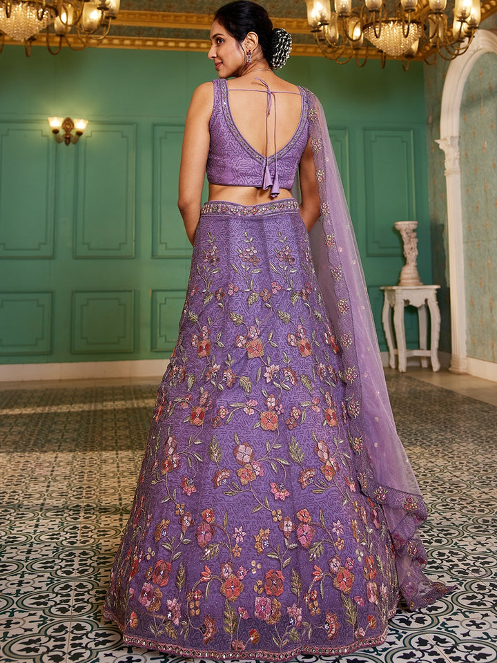 Fancy Net Lehenga Choli | Premium Designer Wear for Weddings