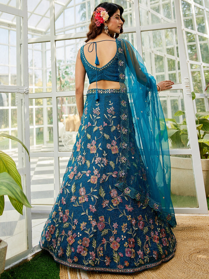 Fancy Net Lehenga Choli | Premium Designer Wear for Weddings