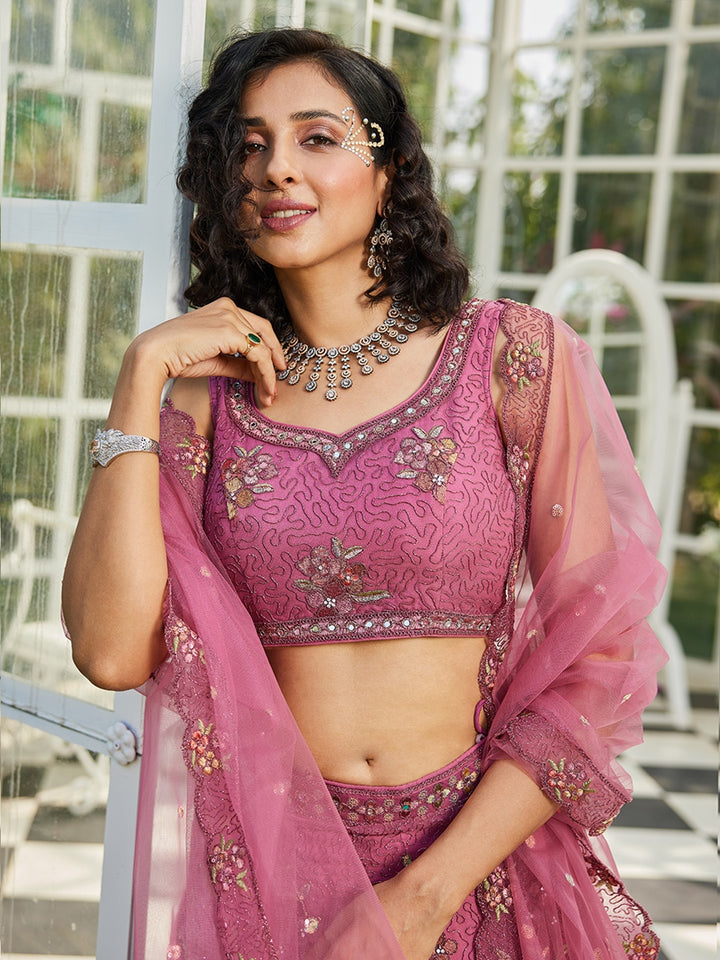 Fancy Net Lehenga Choli | Premium Designer Wear for Weddings