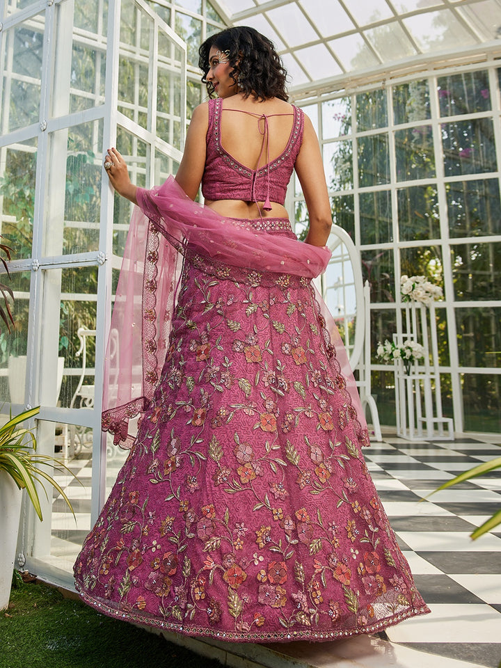 Fancy Net Lehenga Choli | Premium Designer Wear for Weddings