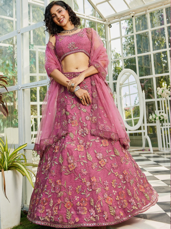 Fancy Net Lehenga Choli | Premium Designer Wear for Weddings