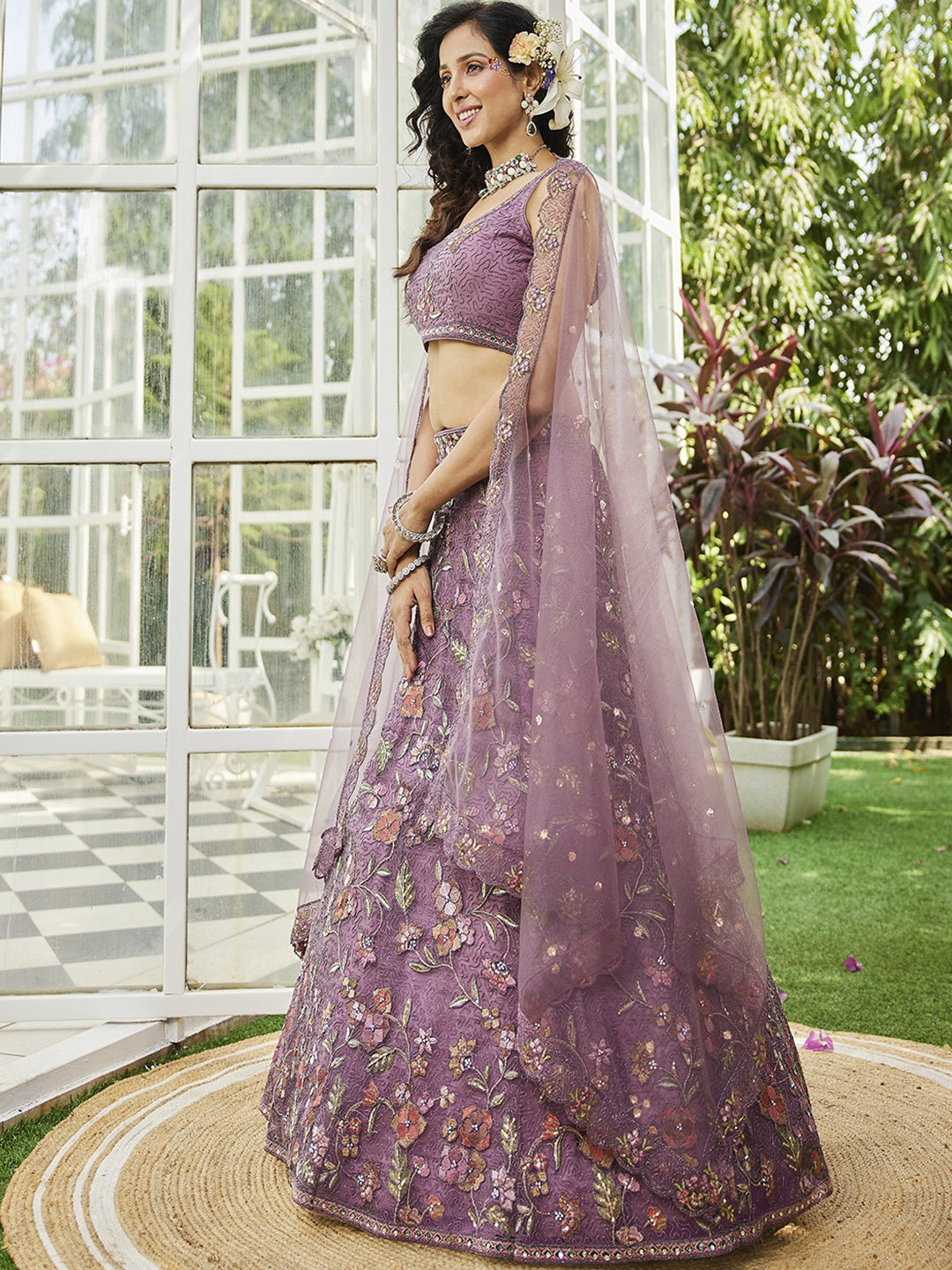 Fancy Net Lehenga Choli | Premium Designer Wear for Weddings