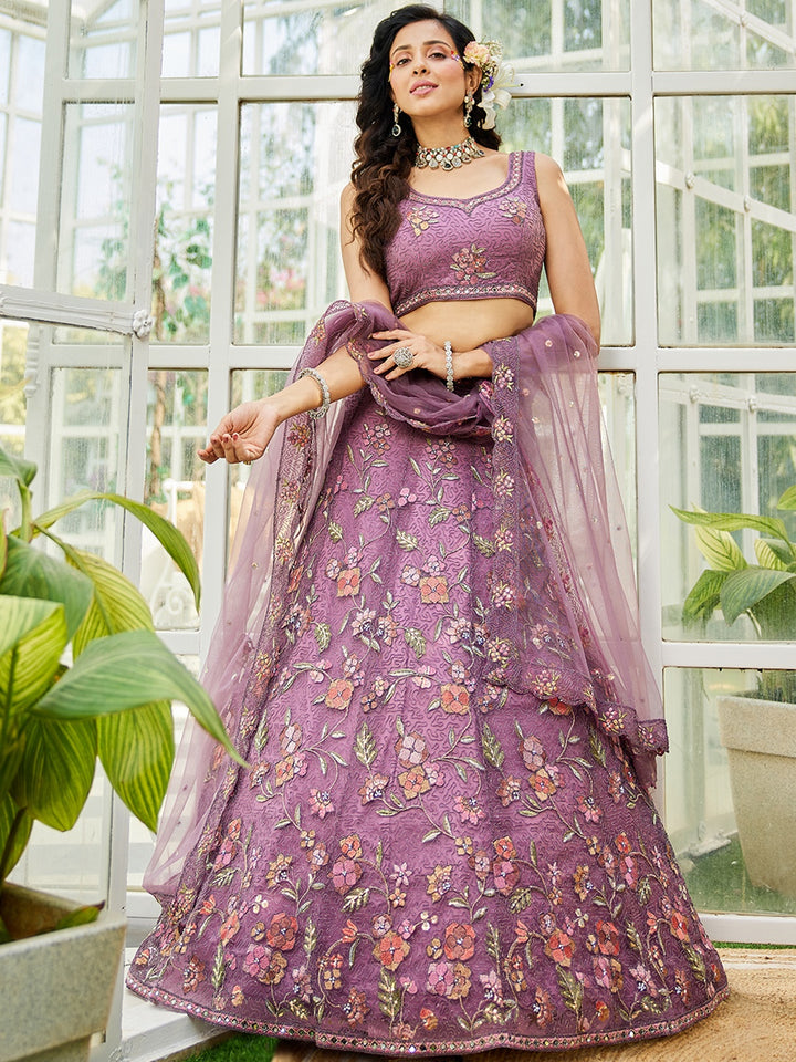Fancy Net Lehenga Choli | Premium Designer Wear for Weddings