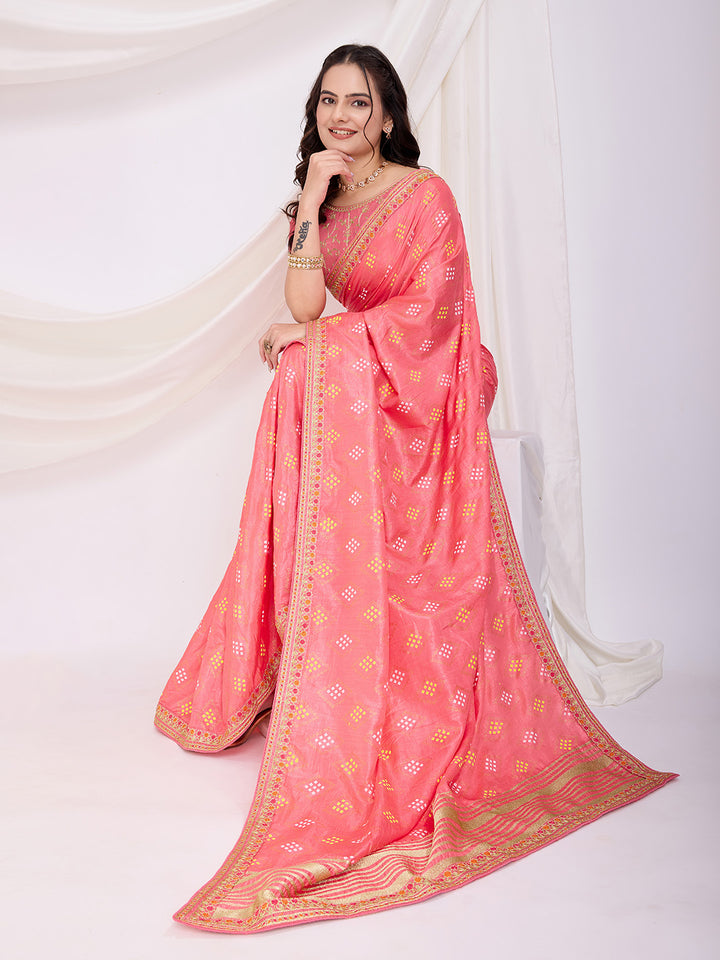 Opulent Grand Vichitra Silk  Saree | A Must-Have for Exclusive Festive Wardrobes