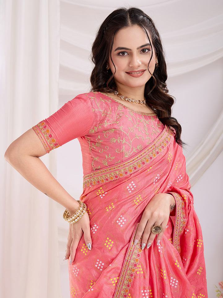 Opulent Grand Vichitra Silk  Saree | A Must-Have for Exclusive Festive Wardrobes