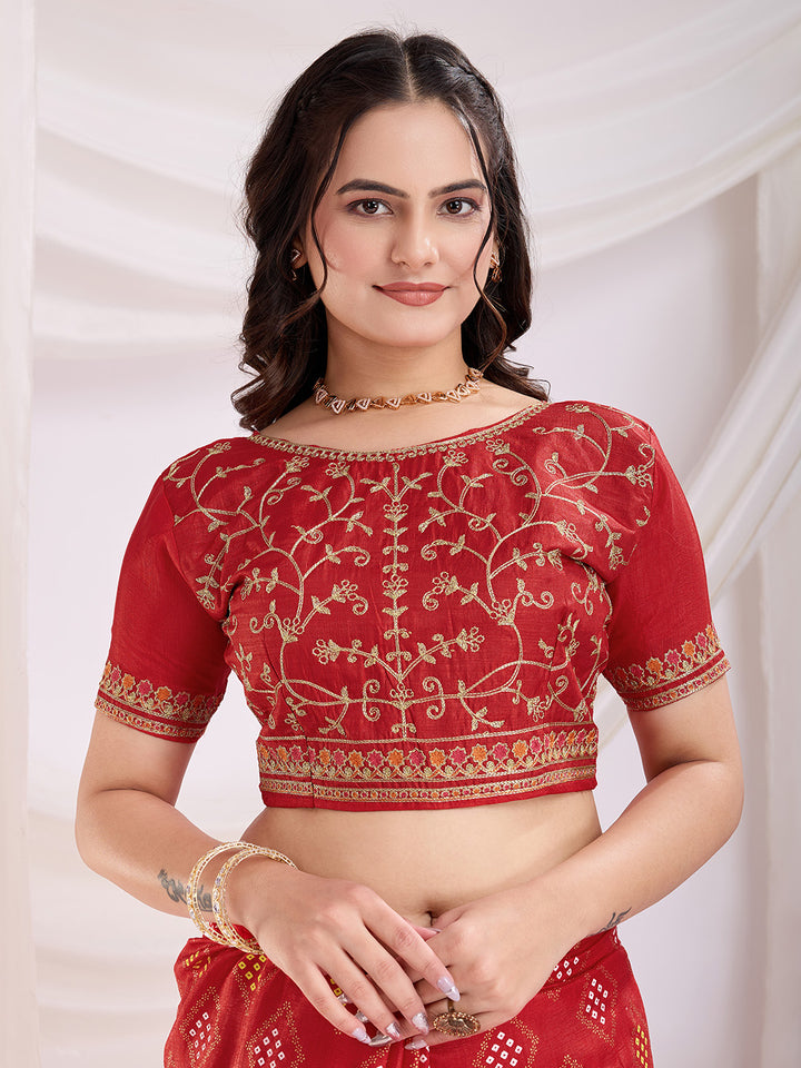 Opulent Grand Vichitra Silk  Saree | A Must-Have for Exclusive Festive Wardrobes