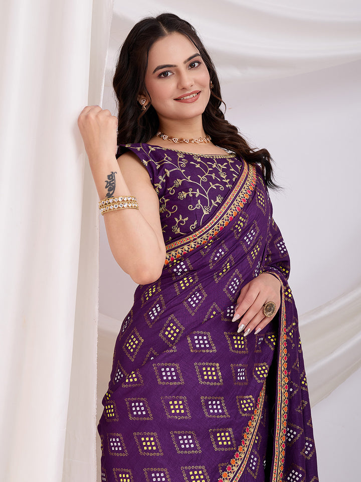 Opulent Grand Vichitra Silk  Saree | A Must-Have for Exclusive Festive Wardrobes