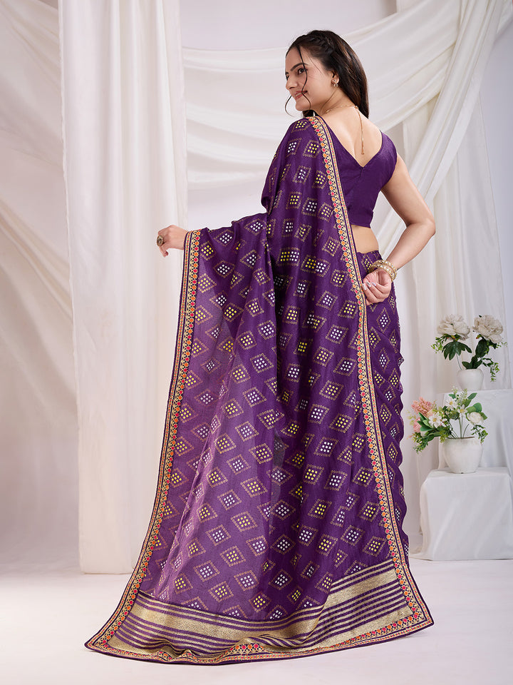 Opulent Grand Vichitra Silk  Saree | A Must-Have for Exclusive Festive Wardrobes