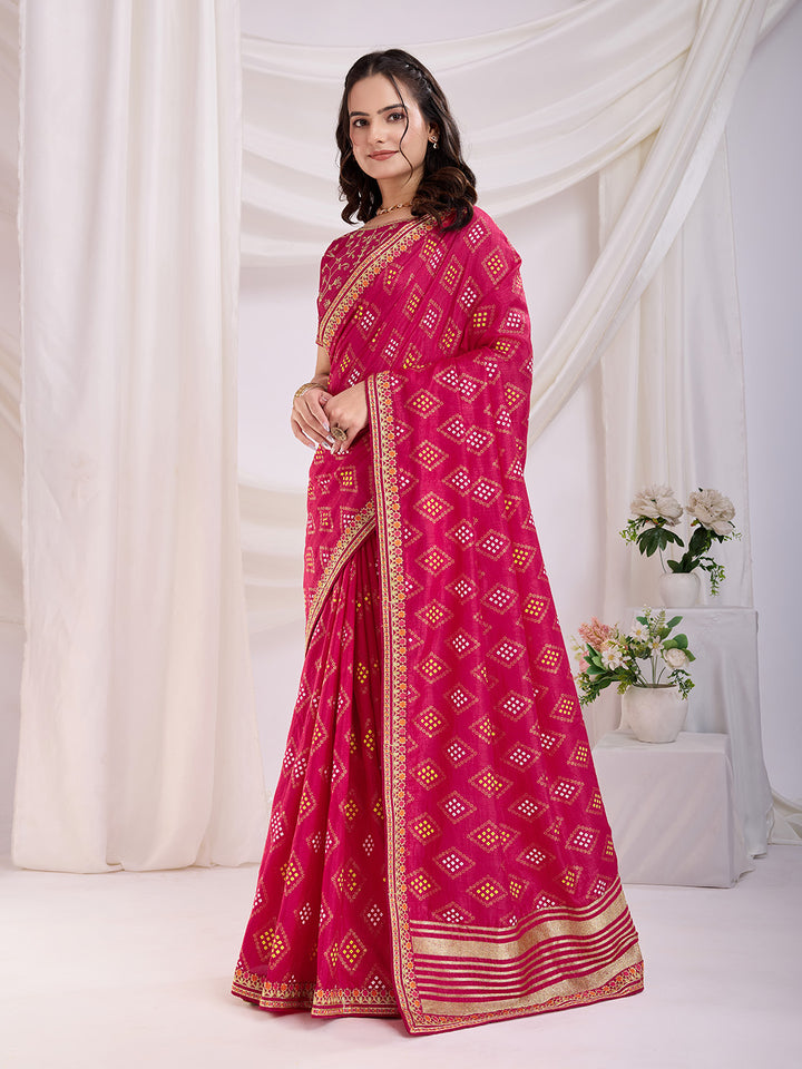 Opulent Grand Vichitra Silk  Saree | A Must-Have for Exclusive Festive Wardrobes