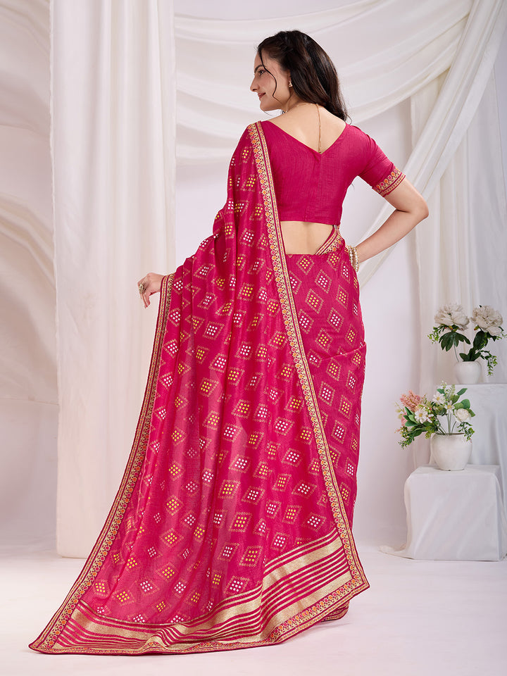 Opulent Grand Vichitra Silk  Saree | A Must-Have for Exclusive Festive Wardrobes