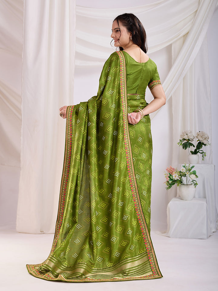 Opulent Grand Vichitra Silk  Saree | A Must-Have for Exclusive Festive Wardrobes