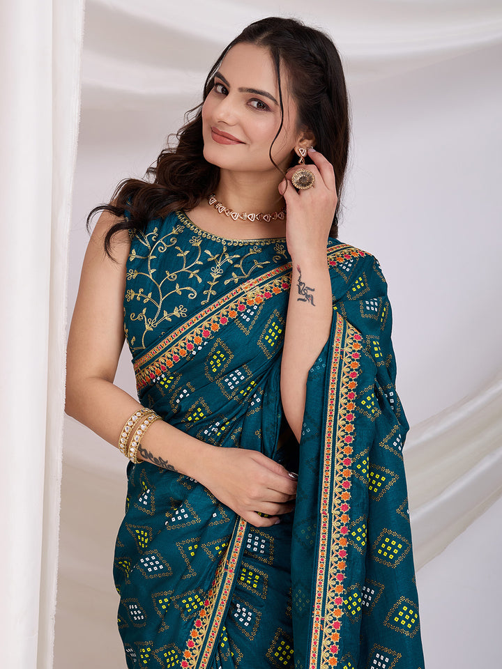 Opulent Grand Vichitra Silk  Saree | A Must-Have for Exclusive Festive Wardrobes