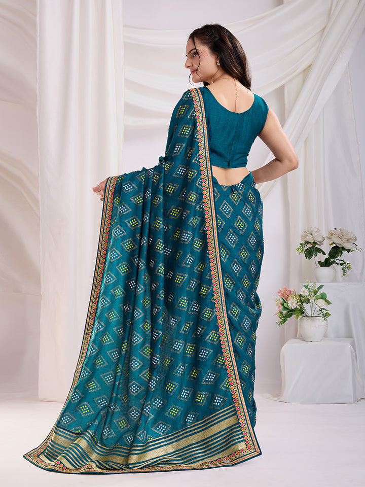 Opulent Grand Vichitra Silk  Saree | A Must-Have for Exclusive Festive Wardrobes