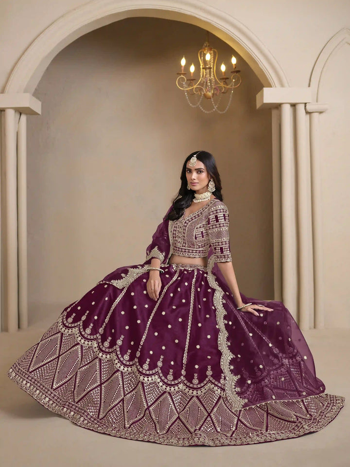 Exclusive Designer Art Silk  Lehenga Choli | An Ultimate Expression of Sophistication and Class