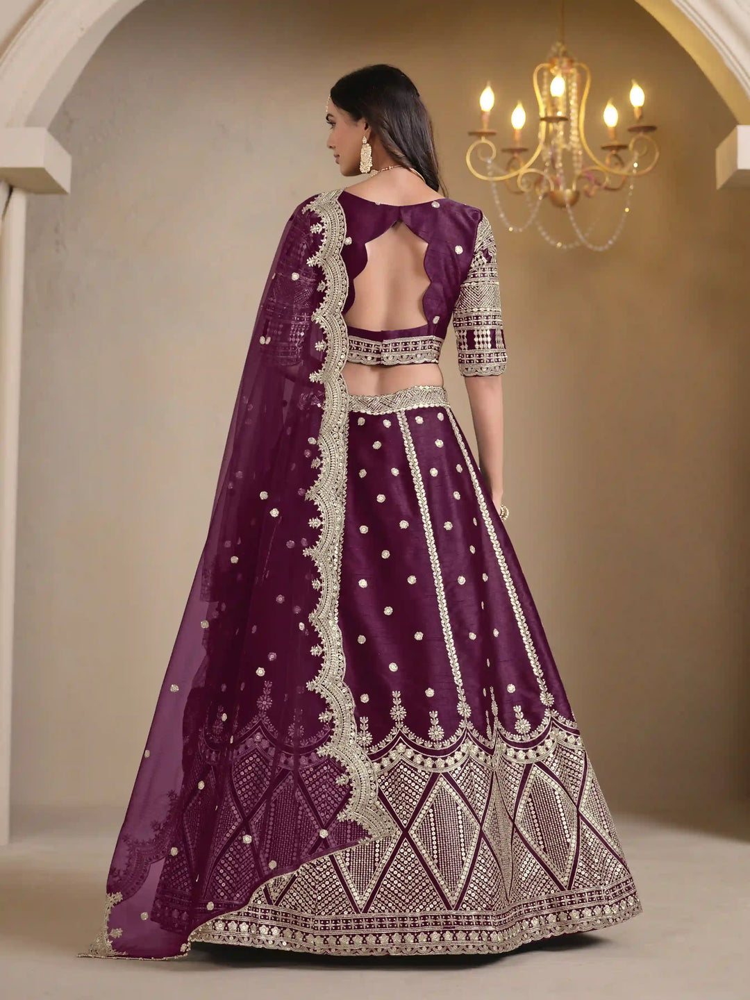 Exclusive Designer Art Silk  Lehenga Choli | An Ultimate Expression of Sophistication and Class