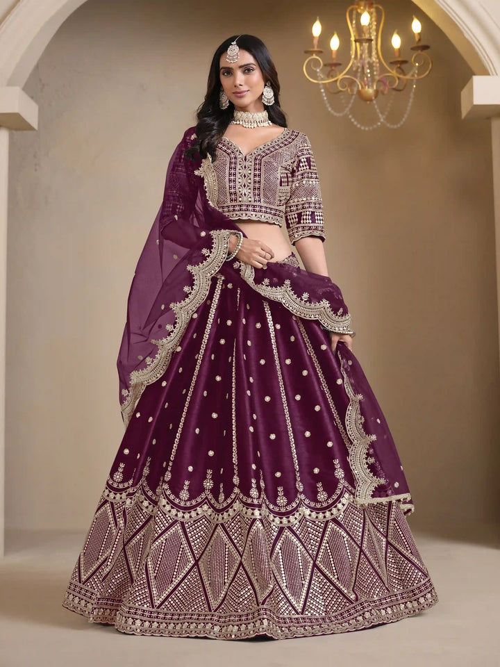 Exclusive Designer Art Silk  Lehenga Choli | An Ultimate Expression of Sophistication and Class