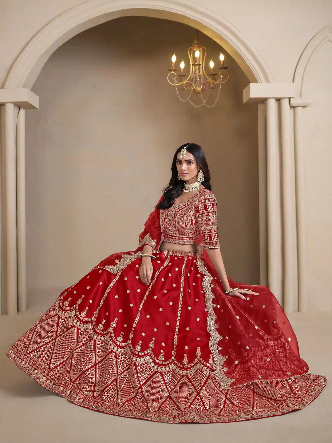 Exclusive Designer Art Silk  Lehenga Choli | An Ultimate Expression of Sophistication and Class