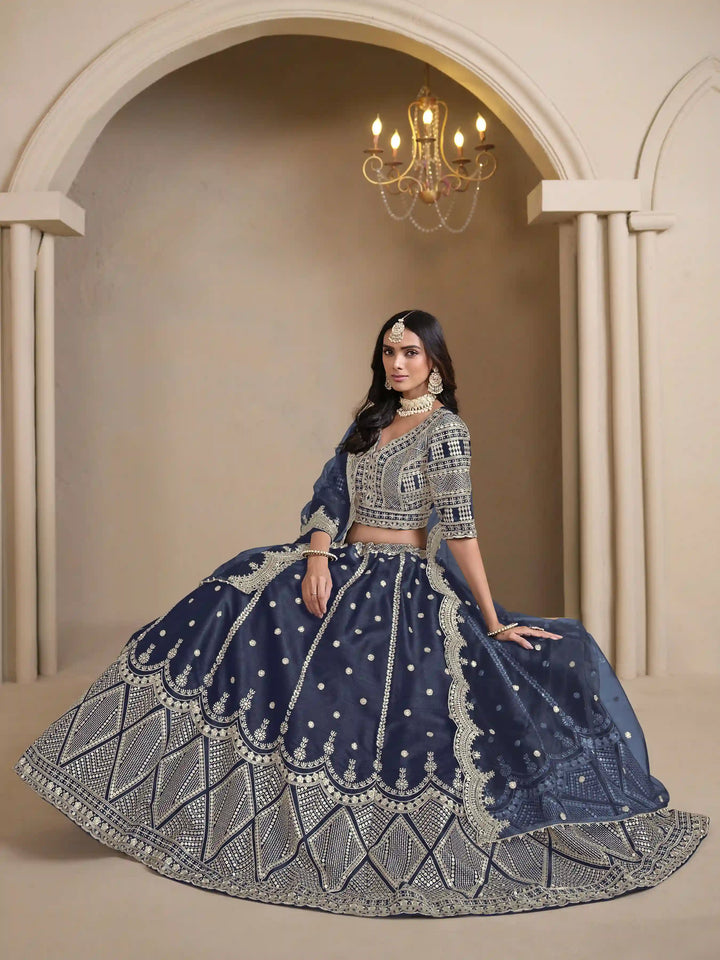 Exclusive Designer Art Silk  Lehenga Choli | An Ultimate Expression of Sophistication and Class