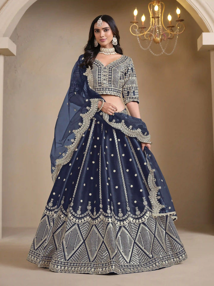 Exclusive Designer Art Silk  Lehenga Choli | An Ultimate Expression of Sophistication and Class