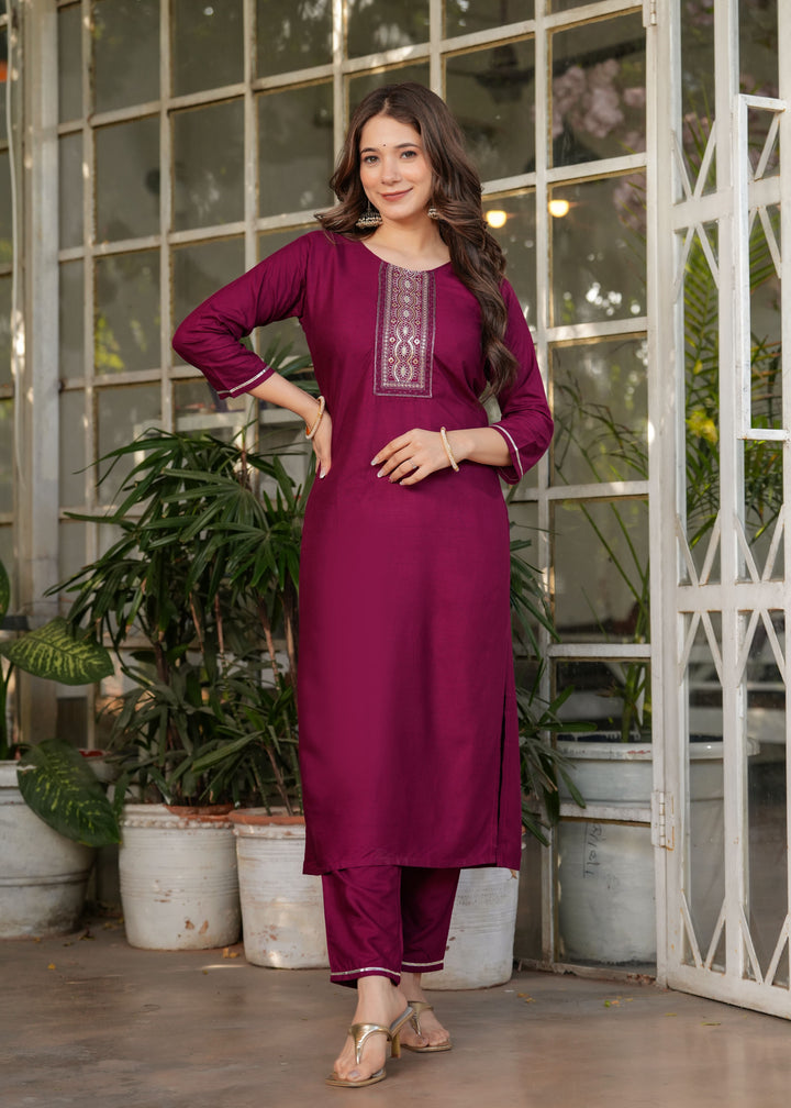 Sophisticated Formal Rayon Salwar Kameez | Handcrafted with Intricate Details for Timeless Appeal