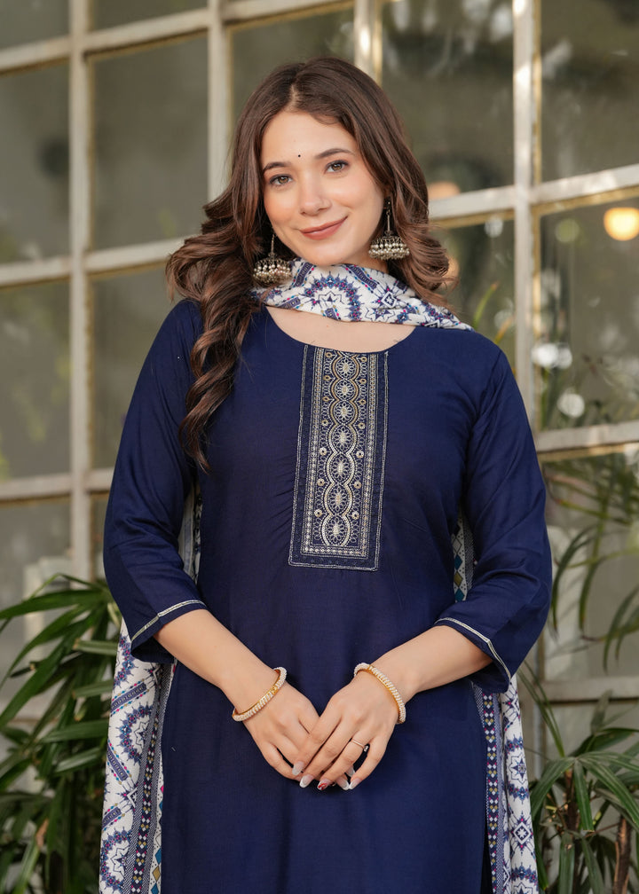 Sophisticated Formal Rayon Salwar Kameez | Handcrafted with Intricate Details for Timeless Appeal