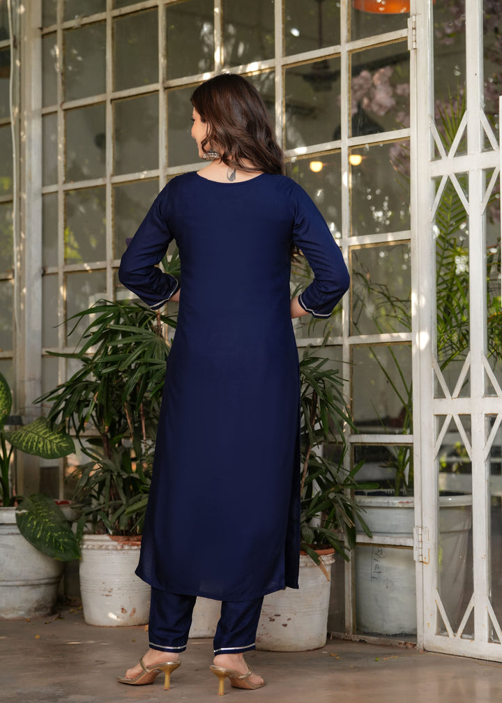 Sophisticated Formal Rayon Salwar Kameez | Handcrafted with Intricate Details for Timeless Appeal