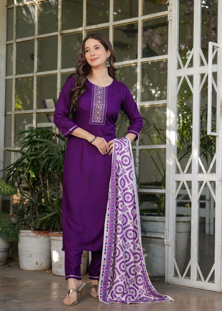 Sophisticated Formal Rayon Salwar Kameez | Handcrafted with Intricate Details for Timeless Appeal