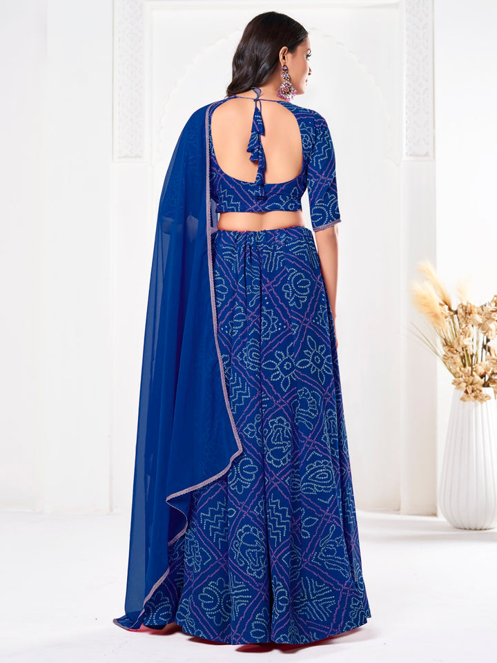 Sophisticated Formal Georgette Lehenga Choli | An Ultimate Expression of Sophistication and Class