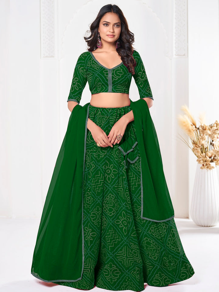 Sophisticated Formal Georgette Lehenga Choli | An Ultimate Expression of Sophistication and Class