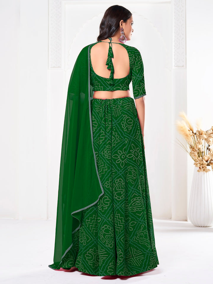Sophisticated Formal Georgette Lehenga Choli | An Ultimate Expression of Sophistication and Class