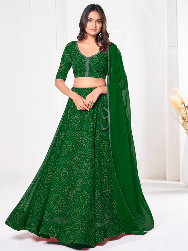 Sophisticated Formal Georgette Lehenga Choli | An Ultimate Expression of Sophistication and Class