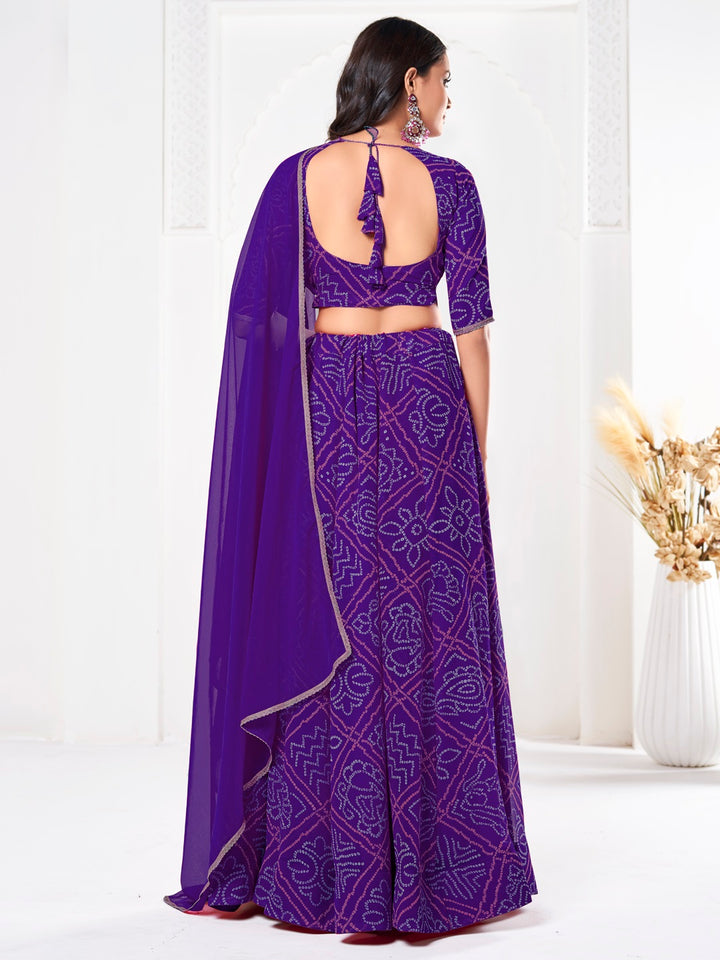 Sophisticated Formal Georgette Lehenga Choli | An Ultimate Expression of Sophistication and Class