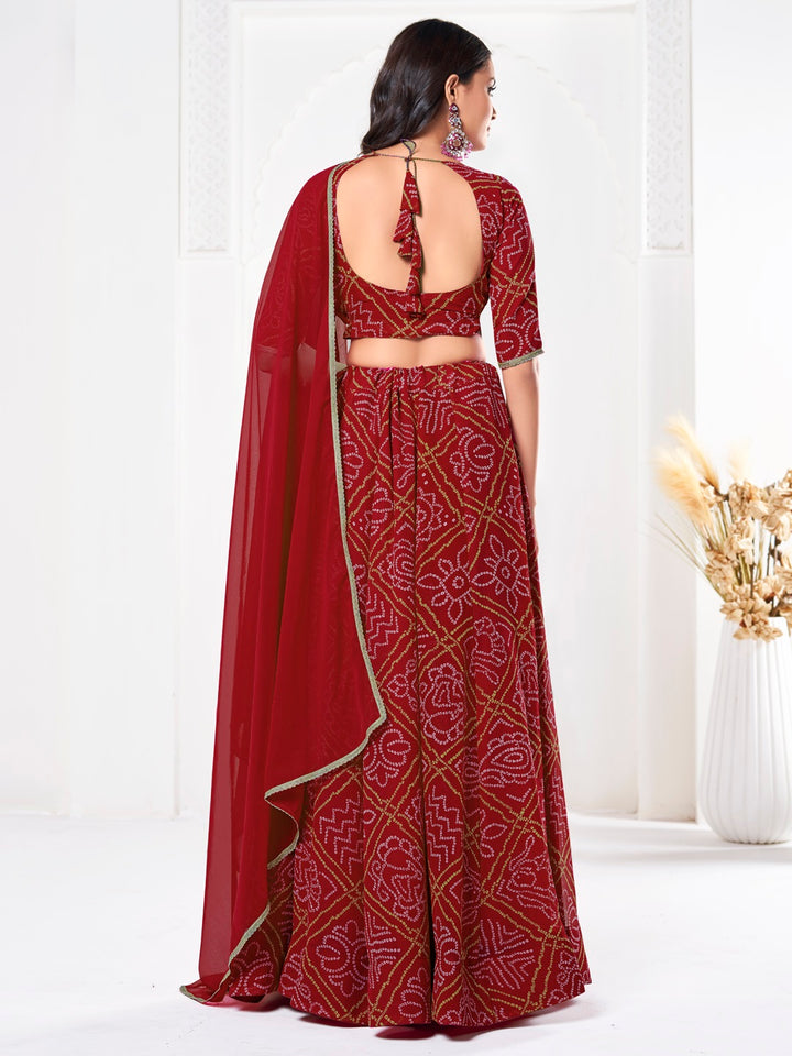 Sophisticated Formal Georgette Lehenga Choli | An Ultimate Expression of Sophistication and Class