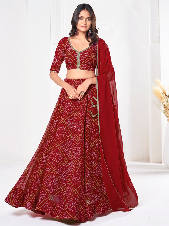 Sophisticated Formal Georgette Lehenga Choli | An Ultimate Expression of Sophistication and Class