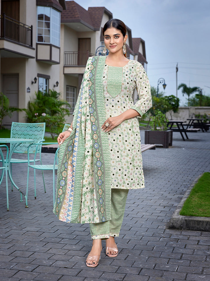 Traditional Elegant Cotton Blend  Salwar Kameez | Inspired by Timeless Traditions and Modern Fashion Trends